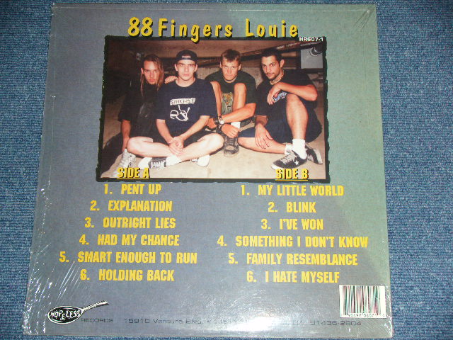 画像: 88 FINGERS LOUIE - BEHIND BARS  / 1995 US AMERICA   ORIGINAL Used LP