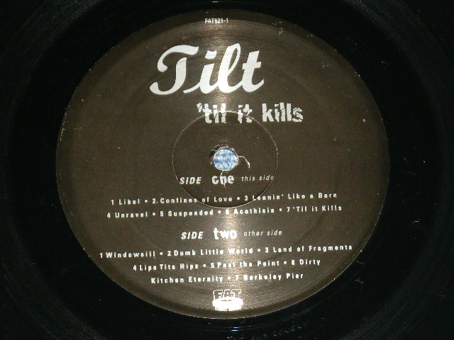 画像: TILT - 'TIL IT KILLS / 1995 US AMERICA   ORIGINAL Used LP