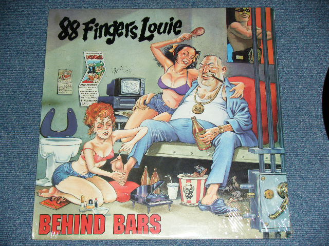 画像: 88 FINGERS LOUIE - BEHIND BARS  / 1995 US AMERICA   ORIGINAL Used LP