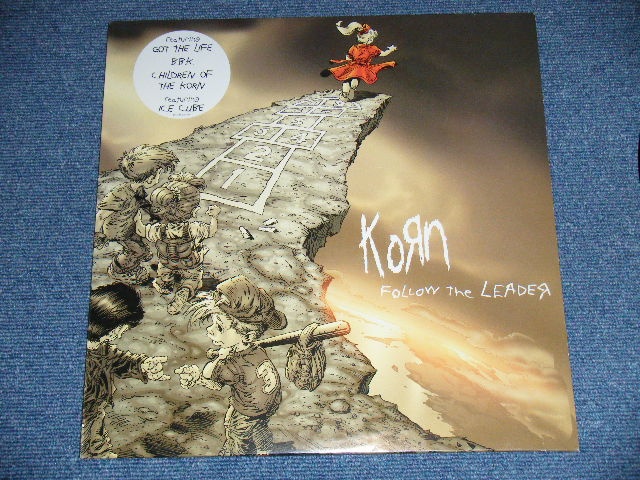 画像: KORN - FOLLOW THE LEADER (Ex++/MINT-)/ 1997 UK ENGLAND  ORIGINAL Used  2LP