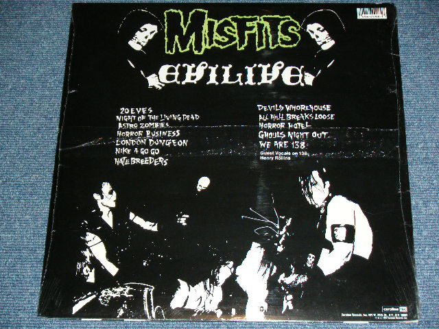 画像: MISFITS - EARTH A.D. (Sealed) /  US AMERICA REISSUE "BRAND NEW SEALED" LP