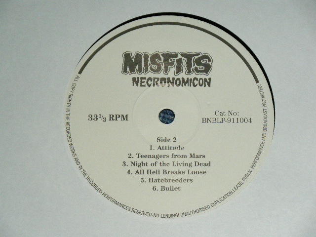 画像: MISFITS - NECONOMICON / EUROPE ORIGINAL "BRAND NEW" LP