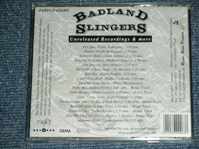 画像: BADLAND SLINGERS - UNRELEASED RECORDINGS & MORE  / 1999 UK ENGLAND  ORIGINAL  Brand New CD   found DEAD STOCK 
