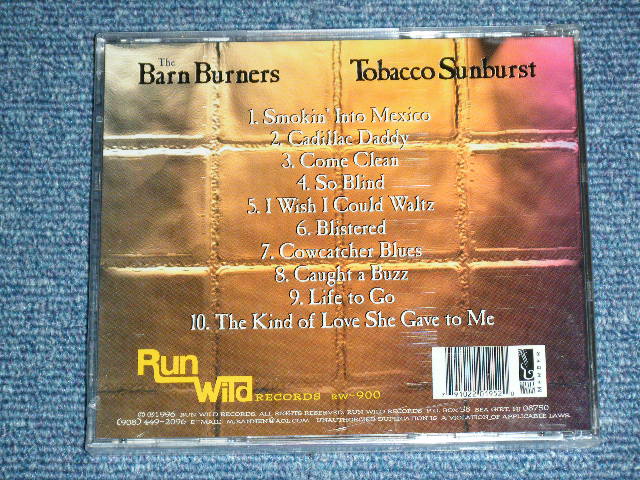画像: The BARN BURNERS - TOBACCO SUNBURST  / 1996 US AMERICA   ORIGINAL  "BRAND NEW SEALED"  CD   found DEAD STOCK 