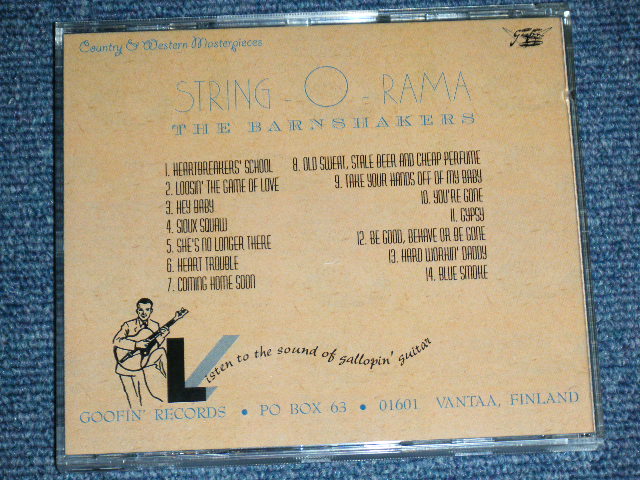 画像: The BARNSHAKERS -  STRING-O-RAMA   /1998 FINLAND  ORIGINAL  "BRAND NEW"  CD   found DEAD STOCK 