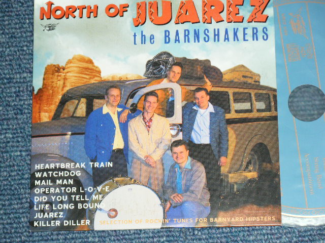 画像1: The BARNSHAKERS - NORTH OF JUAREZ  / 1999 FINLAND  ORIGINAL 'MINI-LP Paper Sleeve'   "BRAND NEW"  CD   found DEAD STOCK 