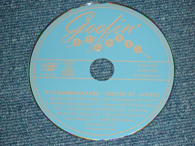 画像: The BARNSHAKERS - NORTH OF JUAREZ  / 1999 FINLAND  ORIGINAL 'MINI-LP Paper Sleeve'   "BRAND NEW"  CD   found DEAD STOCK 