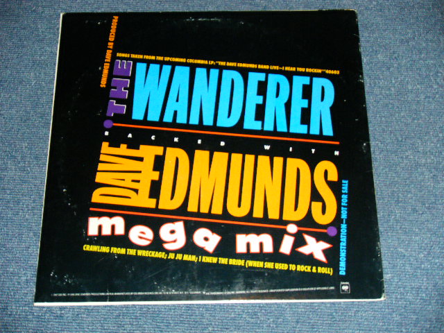 画像: DAVE EDMUNDS -  THE WADERERER  ( Ex++/MINT-)  / 19869 US AMERICA ORIGINAL"PROMO ONLY" Used 12" 