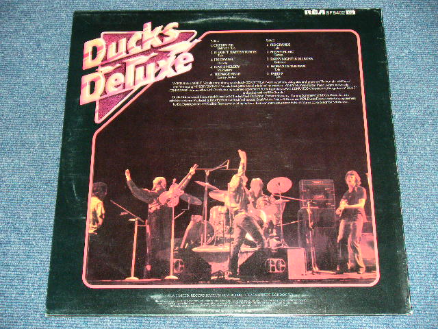 画像: DUCKS DELUXE - TAXI TO THE TERMINAL ZONE ( Produced by DAVE EDMUNDS : Ex+/MINT- ) / 1974 UK ENGLAND ORIGINAL Used LP 