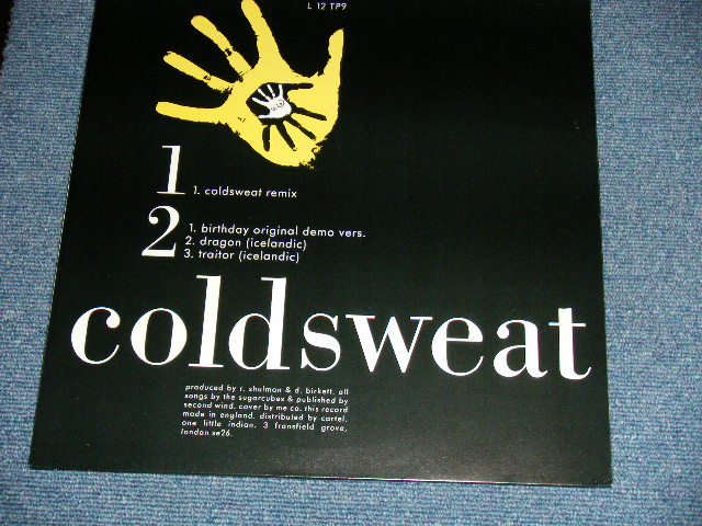 画像: THE SUGARCUBES (BJORK  Björk ) - COLD SWEAT( Limited 5000 : Ex+++/MINT- )  / UK ENGLAND ORIGINAL Used  12"