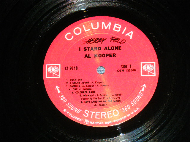 画像: AL KOOPER - I STAND ALONE (Matrix # A:1D/B:2C  : Ex+,Ex/Ex+++) / 1969 US AMERICA "360 Sound Label" Used LP 