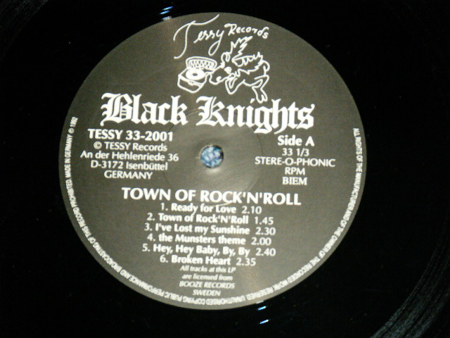 画像: BLACK NIGHT - TOWN OF ROCK 'N' ROLL  /  1992 GERMAN GERMANY "BRAND NEW" LP 