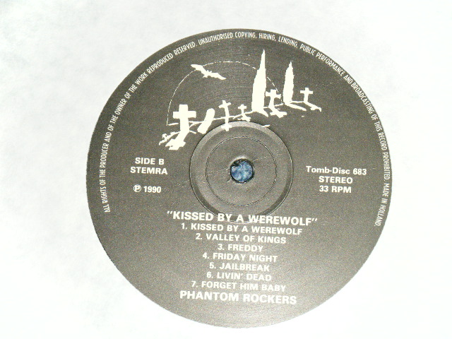 画像: PHANTOM ROCKERS - KISSED BY A WEREWOLF / 1990 GERMAN GERMANY  ORIGINAL "BRAND NEW " LP 