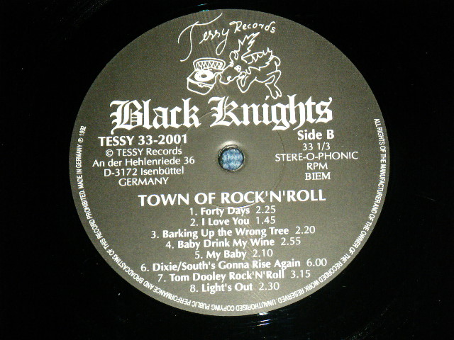 画像: BLACK NIGHT - TOWN OF ROCK 'N' ROLL  /  1992 GERMAN GERMANY "BRAND NEW" LP 
