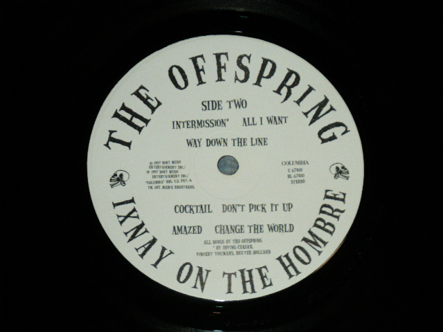画像: OFFSPRING -  IXNAX ON THE HOMBRE ( MINT-/MINT-)   / 1997 US AMERICA  ORIGINAL Used LP 