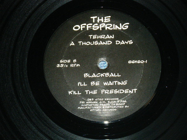 画像: OFFSPRING -THE OFFSPRING ( MINT-/Ex++ Looks: Ex++)   / 1995 US AMERICA  "REISSUE Version" Used LP 