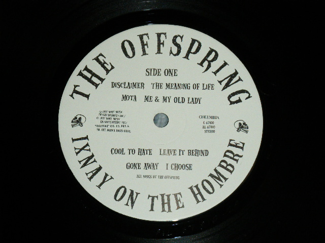 画像: OFFSPRING -  IXNAX ON THE HOMBRE ( MINT-/MINT-)   / 1997 US AMERICA  ORIGINAL Used LP 