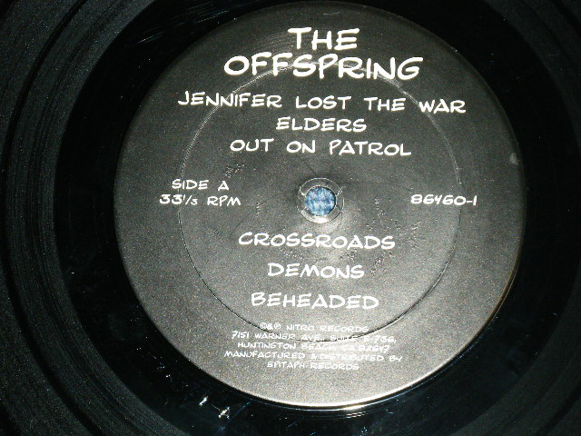 画像: OFFSPRING -THE OFFSPRING ( Ex+++/Ex++ )   / 1995 US AMERICA  "REISSUE Version" Used LP 