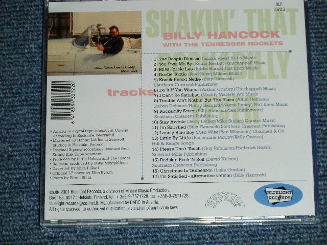 画像: BILLY HANCOCK & The TENNESSEE ROCKETS - SHAKIN' THAT ROCKABILLY FEVER  / 2001 EUROPE ORIGINAL "Brand New" CD  
