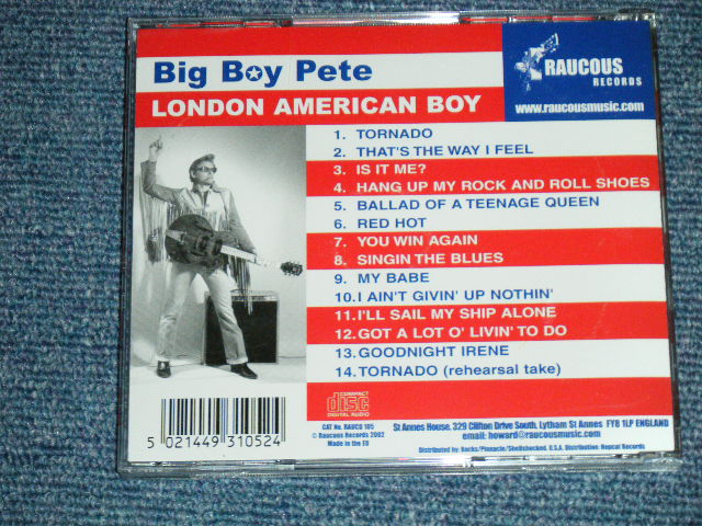 画像: BIG BOY PETE - LONDON AMERICAN BOY  / 2002 UK ENGLAND  ORIGINAL "Brand New" CD  