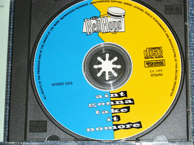 画像: The BELLHOPS - AIN'T GONNA TAKE IT NO MORE / 1992 HOLLAND ORIGINAL Used CD  