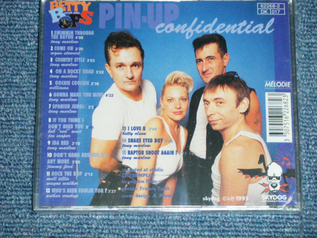 画像: BETTY & The BOPS - PI-UP CONFIDENTIAL / 1995 FRANCE FRENCH ORIGINAL "Brand New SEALED" CD  