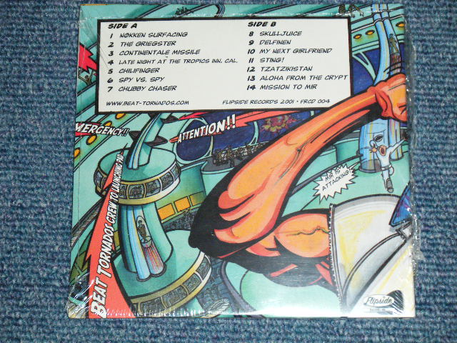 画像: The REAT TORNADOS - MISSION TO MIR L /  2001 EUROPE ORIGINAL 'MINI-LP PAPER SLEEVE" & "Brand New SEALED" CD  