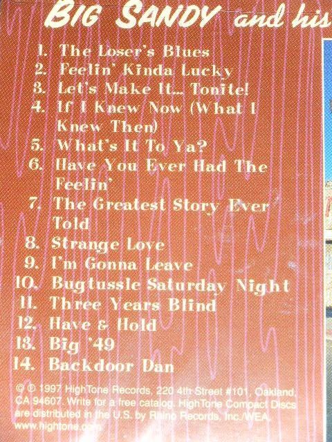 画像: BIG SANDY and his FLY-RITE BOYS - FEELIN' KINDA LUCKY  / 1997 US AMERICA ORIGINAL "Brand New SEALED" CD  