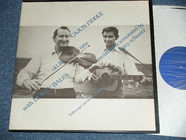 画像1: DEWEY BALFA - CAJUN FIDDLE OLD & NEW (With SONG SHEET : Ex++/Ex+++ ) / 1977 US AMERICA ORIGINAL  Used  LP