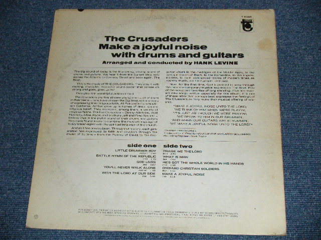画像: The CRUSADERS ( 60'S AMERICAN GARAGE ) - MAKE A JOYFUL NOISE WITH DRUM AND GUITARS ( Ex/Ex Looks:VG+++) / 1966 US AMERICA ORIGINAL  MONO  Used  LP