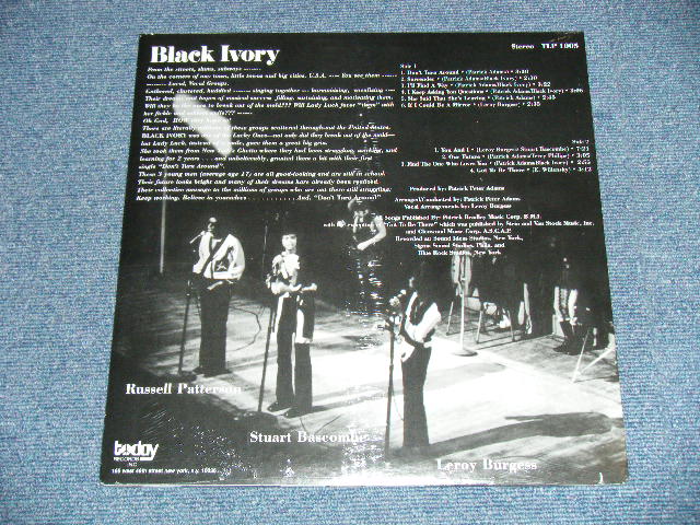 画像: BLACK IVORY - DON'T TURN AROUND (NEW) / US AMERICA  REISSUE "Brand New" LP   