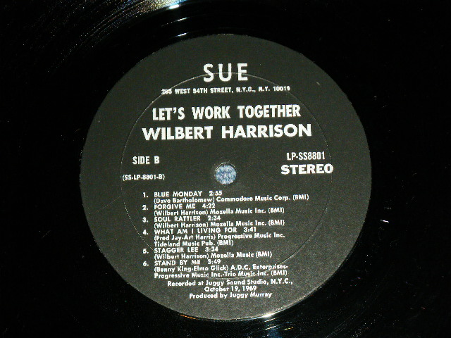 画像: WILBERT HARRISON - LET'S WORK TOGETHER ( VG+++/Ex+++ ) / 1970 US AMERICA ORIGINAL Used LP found 
