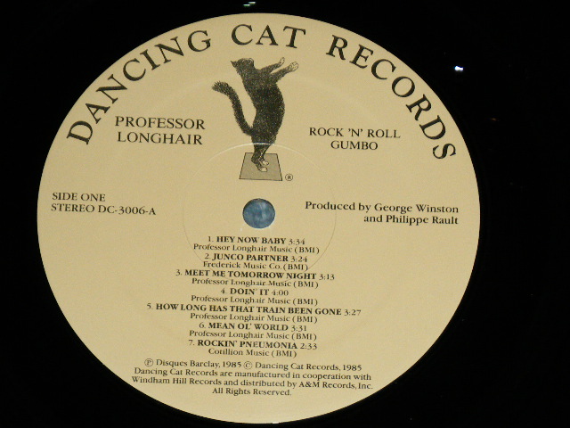 画像: PROFESSOR LONGHAIR - ROCK 'N' ROLL GUMBO / 1985 US AMERICA ORIGINAL Used LP 