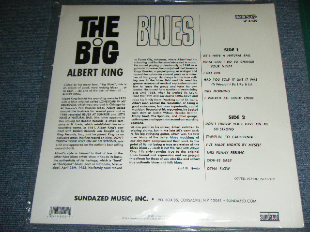 画像: ALBERT KING -THE BIG BLUES / 2012 US Reissue 180 Gram Heavy Weight Brand New Sealed LP 