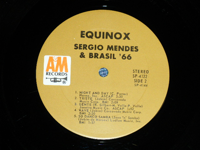 SERGIO MENDES & BRASIL '66 - EQUINOX ( Ex++/Ex++) / 1966 US