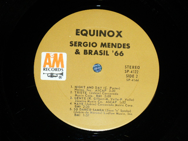 画像: SERGIO MENDES & BRASIL '66 - EQUINOX ( Ex++/Ex++) / 1966 US AMERICA Original Stereo "BROWN LABEL" Used LP 