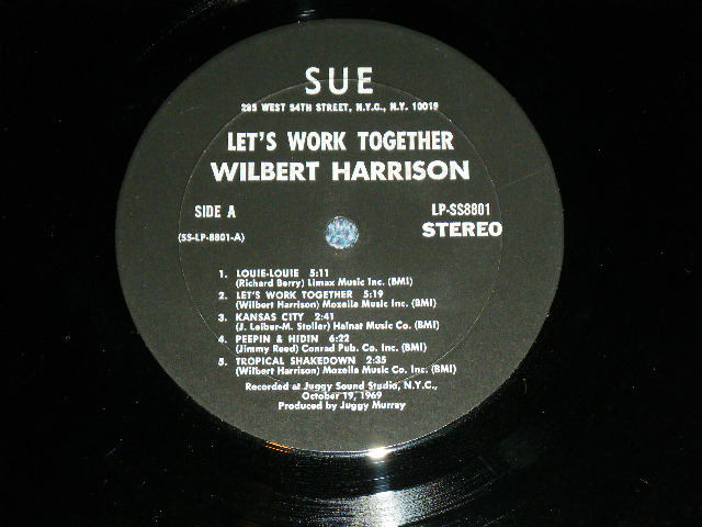 画像: WILBERT HARRISON - LET'S WORK TOGETHER ( VG+++/Ex+++ ) / 1970 US AMERICA ORIGINAL Used LP found 