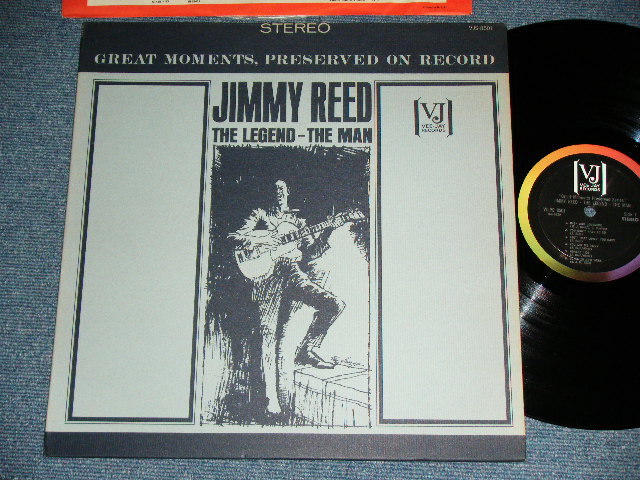 画像1: JIMMY REED - THE LEGEND-THE MAN / 1965 US AMERICA ORIGINAL STEREO Used LP 