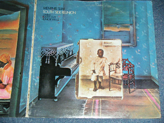 画像: MEMPHIS SLIM with BUDDY GUY & JUNIR WELLS - SOUTH SIDE REUNION / 1972 US AMERICA ORIGINAL "White Label PROMO" Used LP 