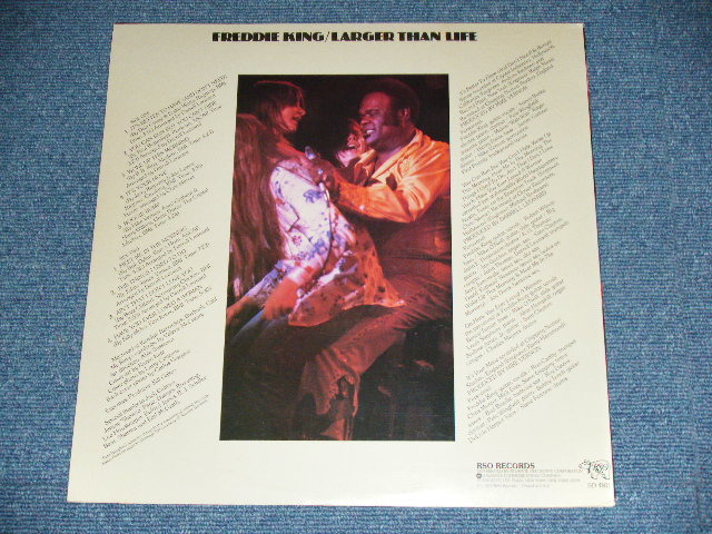 画像: FREDDIE KING - LARGER THAN LIFE / 1975 US AMERICA ORIGINAL Used LP 