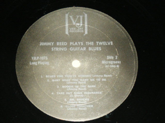 画像: JIMMY REED - PLAYS 12 STRING GUITAR BLUES ( Ex++/Ex+++ ) / 19?? US AMERICA 2nd Press STEREO Used LP 