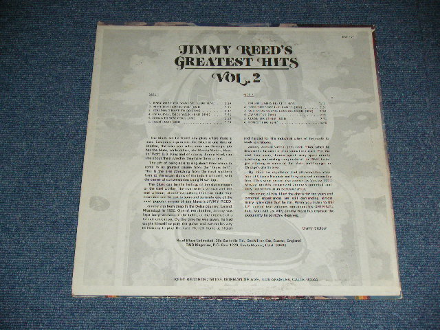 画像: JIMMY REED - GREATEST HITS VOL.2 / 1971 US AMERICA ORIGINAL Used LP 