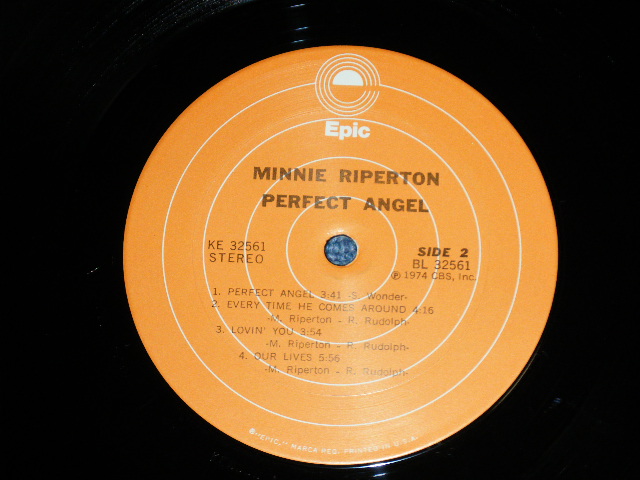 画像: MINNIE RIPERTON - PERFECT ANGEL ( Ex++/Ex+++)  / 1974  US AMERICA  ORIGINAL Used  LP   