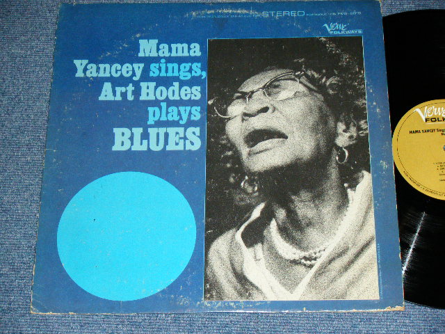 画像1: MAMA YANCEY + ART HODES - MAMA YANCEY SINGS ART HODES PLAYS BLUES / 1965 US AMERICA ORIGINAL STEREO Used LP 