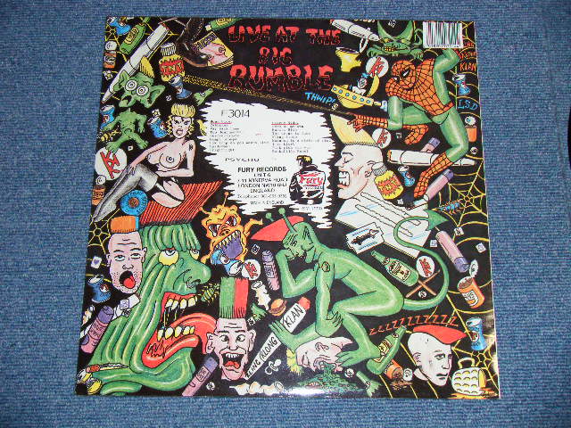 画像: KLINGONZ - AAAH! THE BOYS GETTIN' A BIT LAIRY AT THE BIG RUMBLE : LIVE ( MINT-/MINT-) /  1990 UK ENGLAND ORIGINAL "DEMO PROMO ?" Used  LP 