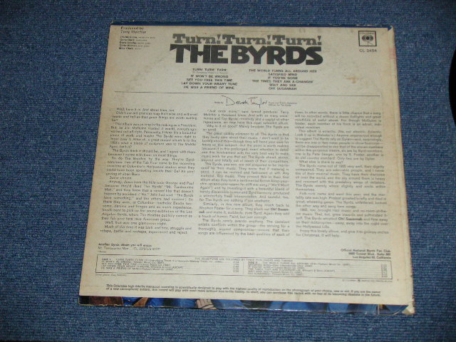 画像: BYRDS, THE - TURN! TURN! TURN!  ( Ex/Ex++ Looks:Ex+ ) / 1965 US ORIGINAL MONO '360 Sound Label' Used LP 