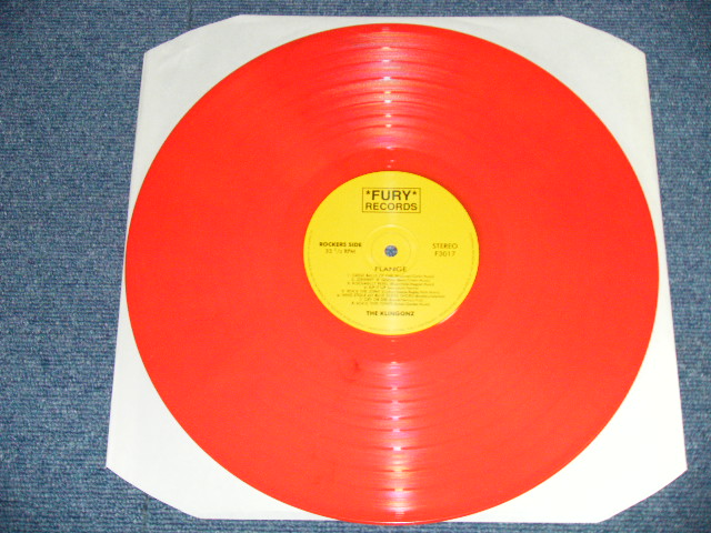 画像: KLINGONZ - FLANGE( Ex+++/MINT-) /  1991 UK ENGLAND ORIGINAL "ORANGE  WAX Vinyl" Used  LP 