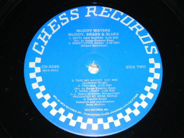 画像: MUDDY WATERS - BRASS AND THE BLUES / US Reissue Used LP 