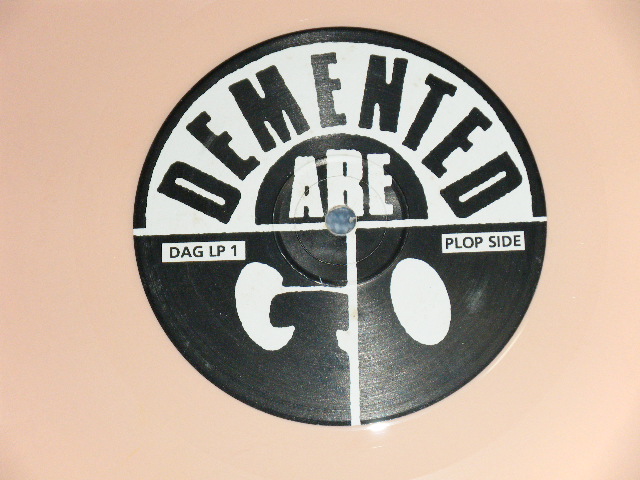 画像: DEMENTED ARE GO - TANGENITAL MADNESS ( Ex+++/MINT-) /  1993 UK ENGLAND ORIGINAL "PINK WAX Vinyl" Used  LP 