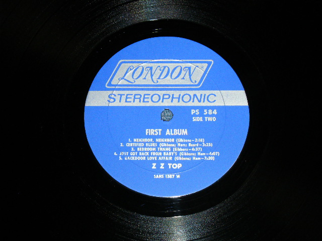 画像: ZZ TOP - FIRST ALBUM ( Ex+++/MINT- )  / 1971 US AMERICA ORIGINAL Used LP